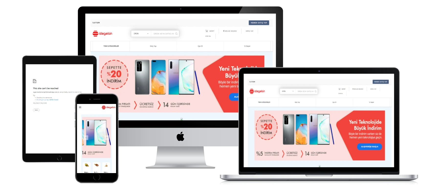 Super Market E-Ticaret Scripti